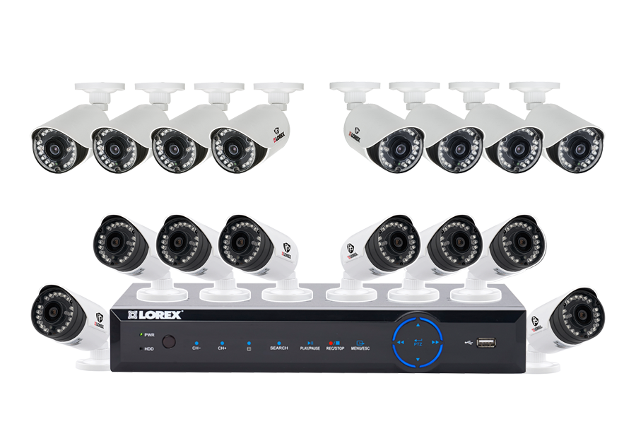 16 channel security system
