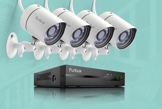 720p security camera system