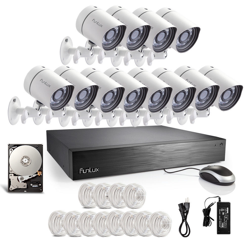 16 channel security camera system 