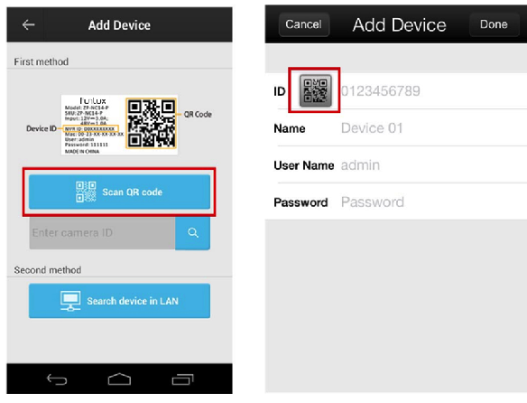 remote check setup