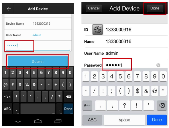 remote checking setup