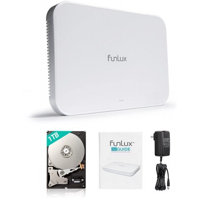 Funlux 720P 8 Channel Wireless NVR with 1TB HDD(Refurbished)